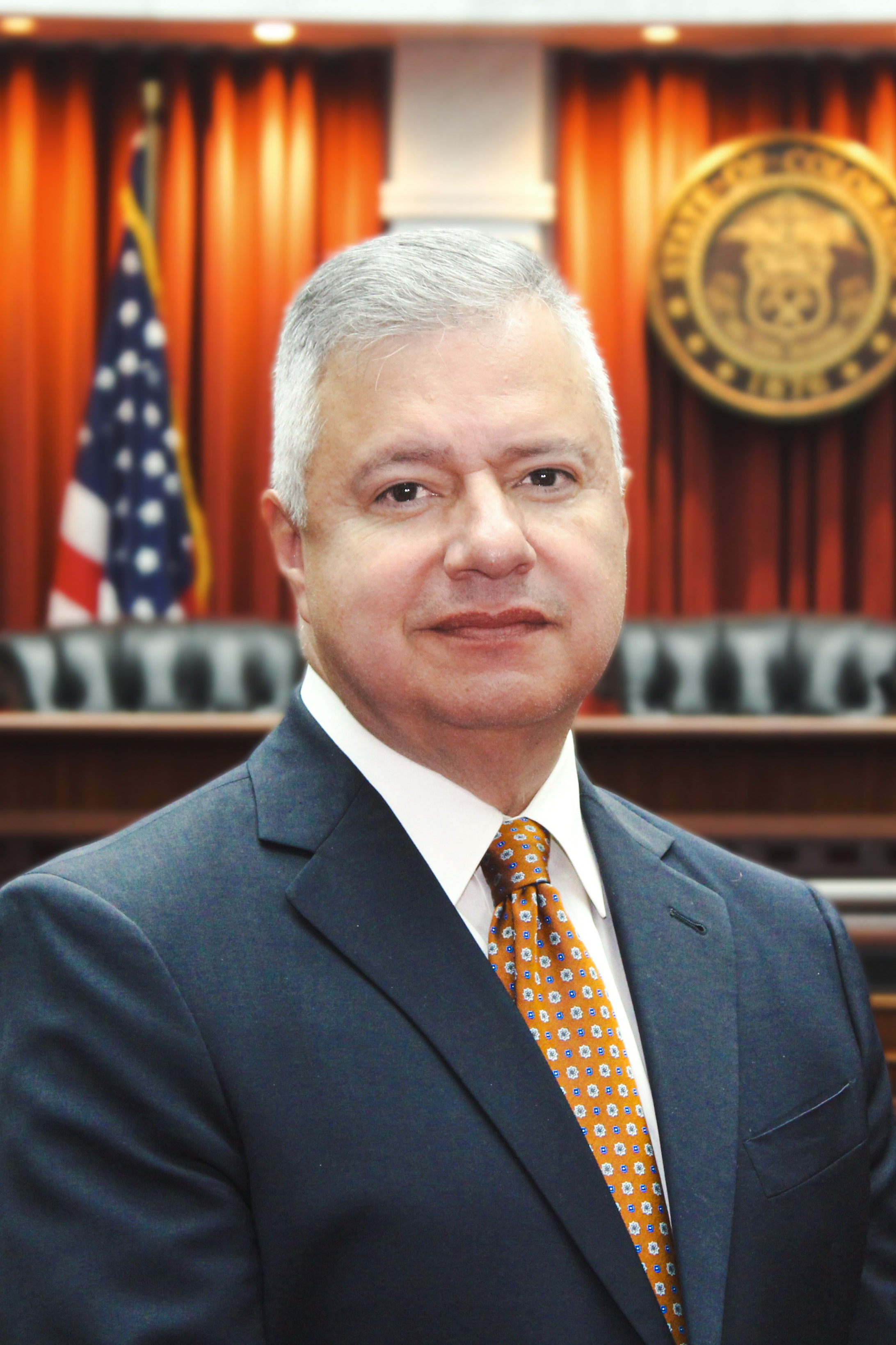 Portrait of Gilbert M. Román